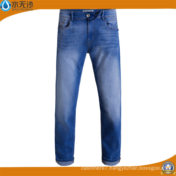 Men Jeans Pants Casual Fashion Denim Cotton Trousers